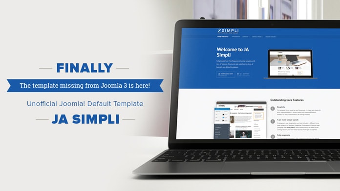 Sneak Peak JA Simpli - The template missing from